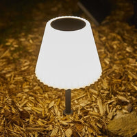 Lampada da tavolo solare 2 in 1 per piantare o posizionare - LUMISKY - BOUFFANT - H62 cm - LED bianco dimmerabile
