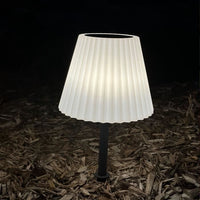 Lampada da tavolo solare 2 in 1 per piantare o posizionare - LUMISKY - BOUFFANT - H62 cm - LED bianco dimmerabile