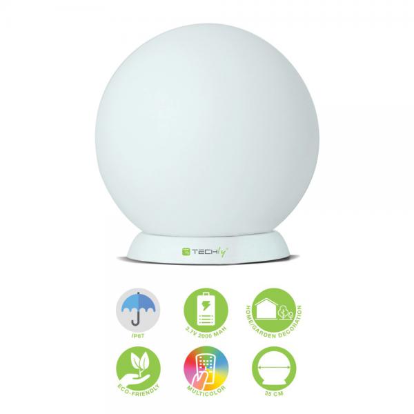 Lampada LED Multicolor da Arredo a Sfera Medium