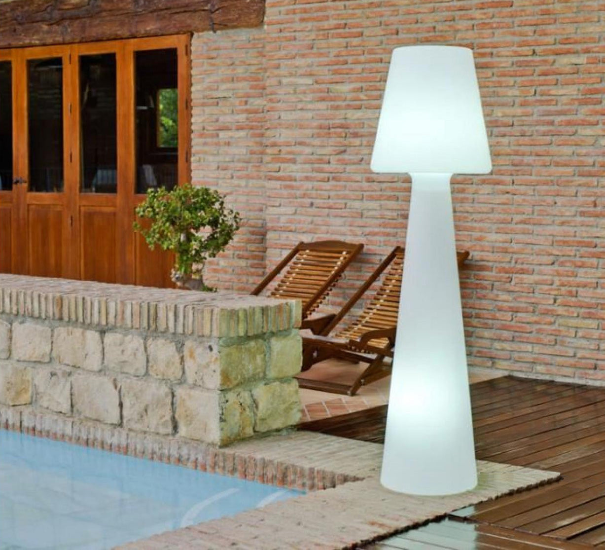 Lampada LED RGB da Pavimento Multicolor 16 Colori Regolazione Intensità IP66