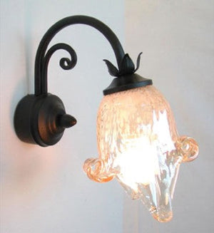 LAMPADA PLAFONIERA APPLIQUE LANTERNA EMOZIONI 1 LUCE ALTEZZA 20 CM