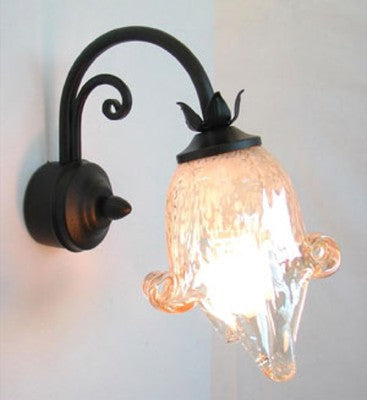 LAMPADA PLAFONIERA APPLIQUE LANTERNA EMOZIONI 1 LUCE ALTEZZA 20 CM