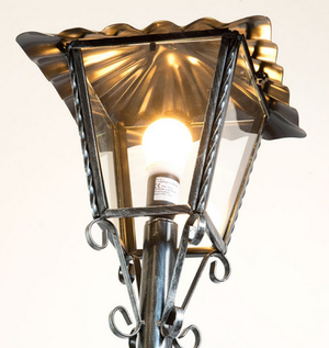 LAMPADE LINEA LANTERNE LAMPIONE LANTERNA UMBRIA DA APPLICARE SU PALO