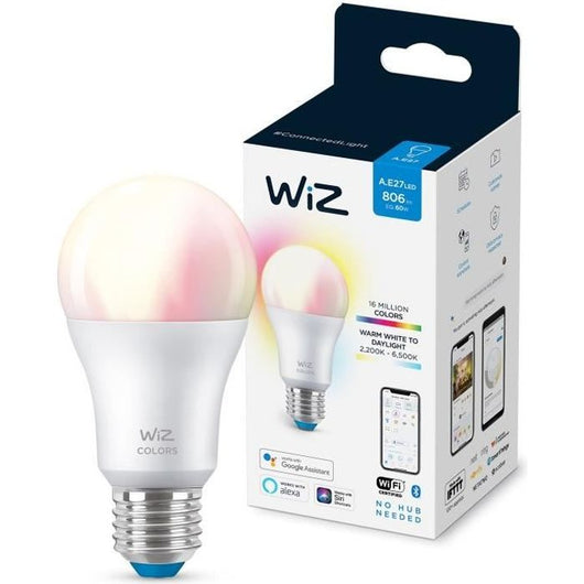 Lampadina smart WiZ Color E27 60W