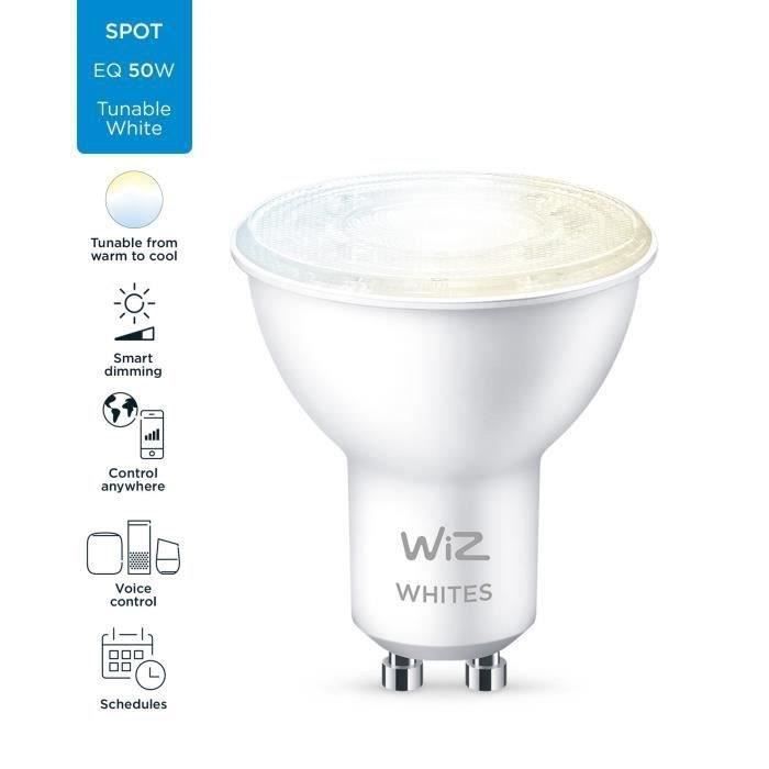 Lampadina WiZ Connected bianco variabile GU10 50W