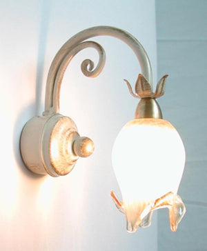 LANTERNA PLAFONIERA A MURO LUCCIOLA FERRO BATTUTO LAMPADE LAMPIONE APPLIQUE