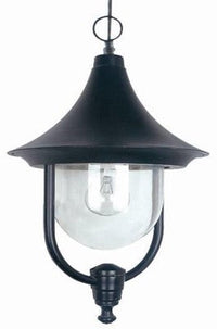 LANTERNA PLAFONIERA LAMPADA APPLIQUE A CATENA ELBA  CM. 26x112,5 h