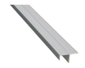 Laterale argento cm. 273 per finitura pannello dogato