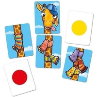 Le giraffe e le loro sciarpe colorate - FRUTTETO