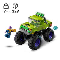 LEGO  Marvel 76312 Hulk contro Thanos, set di costruzione fuoristrada per bambini dai 7 anni