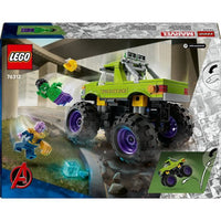 LEGO  Marvel 76312 Hulk contro Thanos, set di costruzione fuoristrada per bambini dai 7 anni