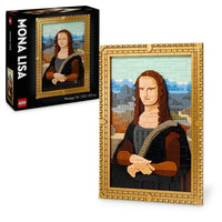 LEGO Art 31213 La Monna Lisa - Set di costruzione del dipinto Leonardo da Vinci - Decorazione