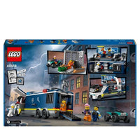 LEGO City 60418 City Il laboratorio mobile di scienze forensi, quad giocattolo, regalo per bambini dai 7 anni e minifigure