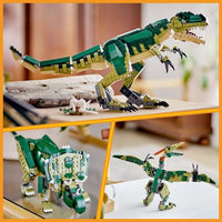 LEGO Creator 31151 T-rex 3-in-1 - Dinosauro Giocattolo Triceratopo o Pterodattilo