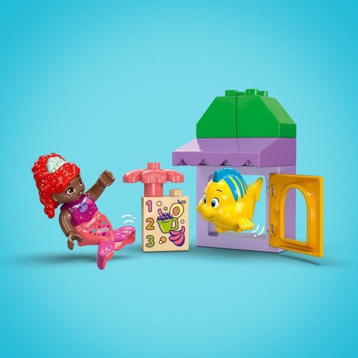 LEGO DUPLO  Disney 10420 Il tavolino da caffè di Ariel e Flounder - Set La Sirenetta