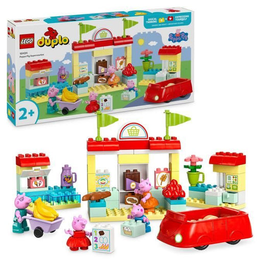 LEGO DUPLO 10434 Il supermercato di Peppa Pig - Giocattolo per bambini 2 anni