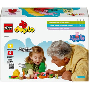 LEGO DUPLO Peppa Pig 10452 Vacanze in campeggio - Gioco di costruzione per bambini di 2 anni