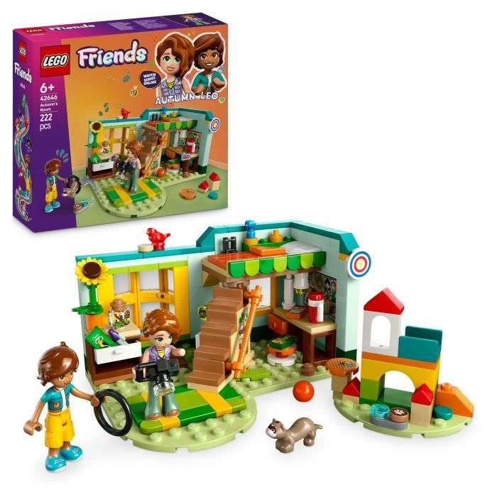 LEGO Friends 42646 La camera da letto d'autunno - Giocattolo da costruzione ideale per il gioco di ruolo