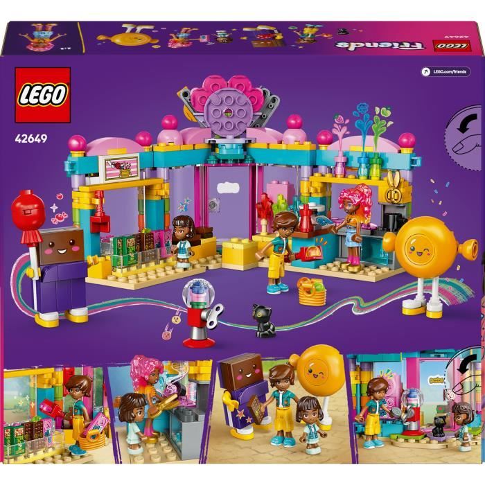LEGO Friends 42649 Negozio di dolciumi di Heartlake City - Negozio di dolciumi per ragazze