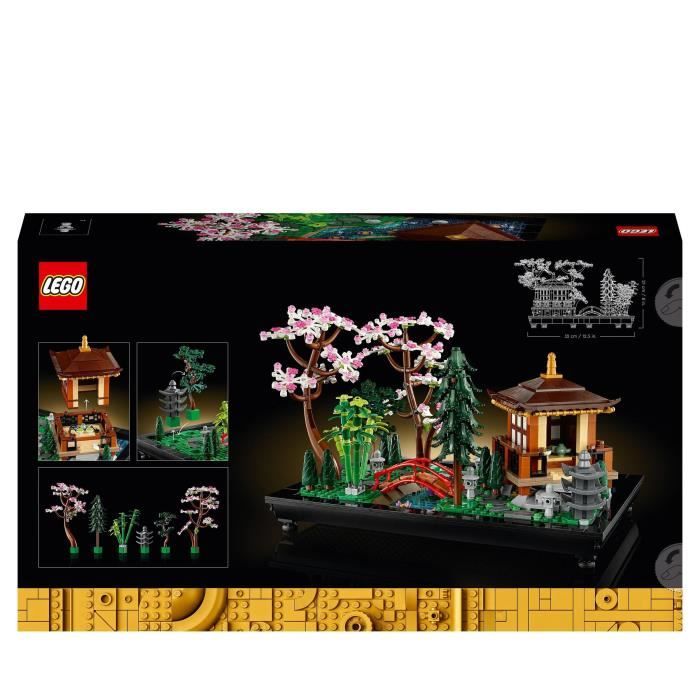 LEGO Icons 10315 Il Giardino pacifico, Kit di giardinaggio botanico Zen per adulti, Regalo per donne, uomini