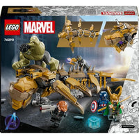 LEGO Marvel 76290 The Avengers contro Leviatano, set con minifigure di supereroi