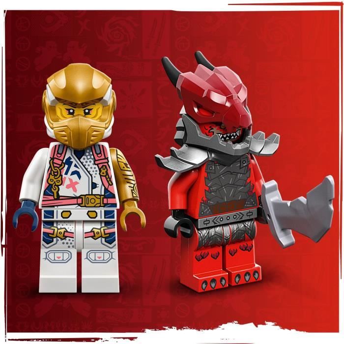 LEGO NINJAGO 71824 La Top Spinjitzu del Drago di Sora - Gioco di costruzioni per bambini di 6 anni