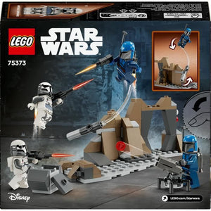LEGO Star Wars 75373 Battle Pack L'imboscata di Mandalore - Giocattolo da costruzione
