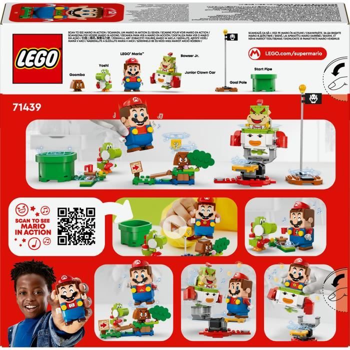 LEGO Super Mario 71439 Le avventure di LEGO Mario Interactive - Set veicolo e Yoshi