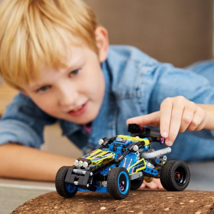 LEGO Technic 42164 Buggy da corsa fuoristrada, veicolo da rally, giocattolo costruibile per auto da corsa