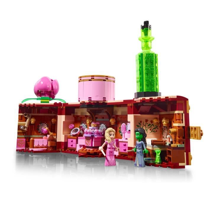 LEGO Wicked 75683 Il dormitorio di Glinda ed Elphaba - Modello da collezione con mini-doll