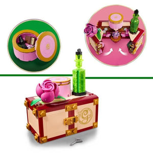 LEGO Wicked 75683 Il dormitorio di Glinda ed Elphaba - Modello da collezione con mini-doll