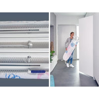 LEIFHEIT 72577 Classic M Asse da stiro Basic, asse da stiro 120x38 cm, regolabile in altezza con poggiaferro fisso