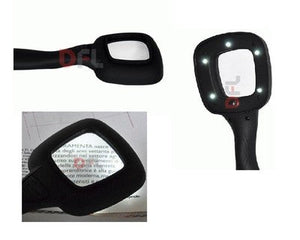 LENTE INGRANDIMENTO CON LED  65 mm - 6 LED