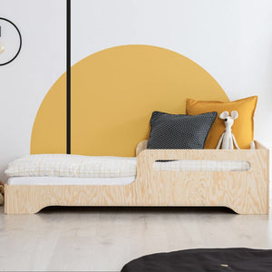 Lettino Montessori PUPPIEI beige 180 x 90 cm