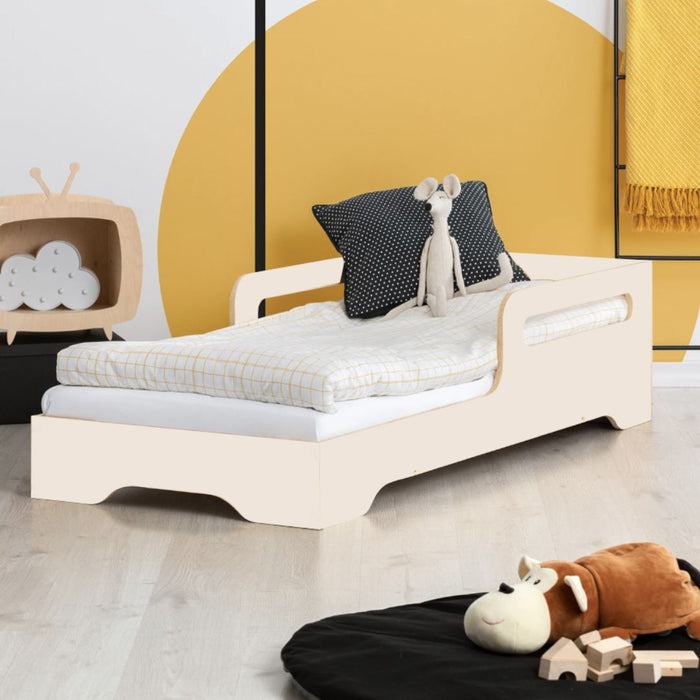 Lettino Montessori PUPPIEI bianco 143 x 75 cm