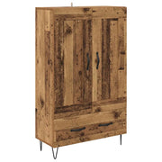 Credenza | Madia | Buffet da pranzo | Armadio da pranzo Legno vecchio 69,5 x 31 x 115 cm Legno multistrato