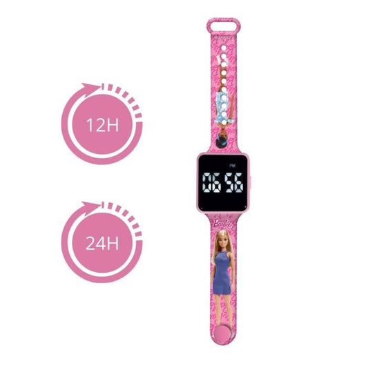 Lexibook - Barbie - Orologio LED connesso - Bracciale regolabile