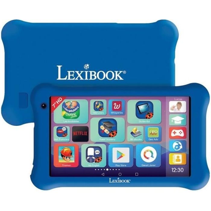 LEXIBOOK - LexiTab Master 7 - Contenuti didattici, interfaccia personalizzata e cover protettiva (versione FR)