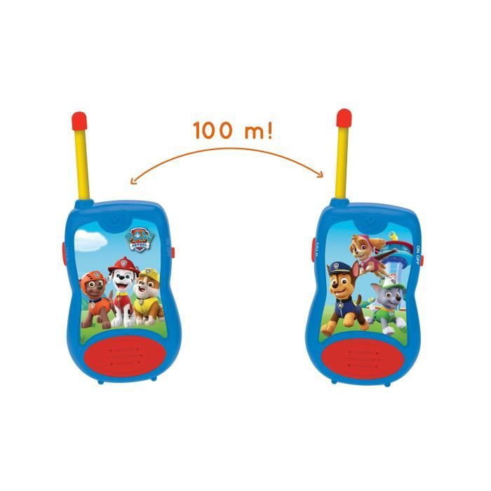 LEXIBOOK Paw Patrol Walkie-Talkie per bambini - TW12PA