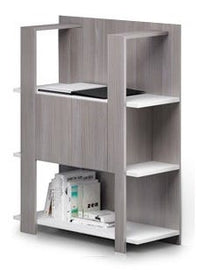 Libreria bassa con ripiani fissi cm. 100x38,6x123,6h
