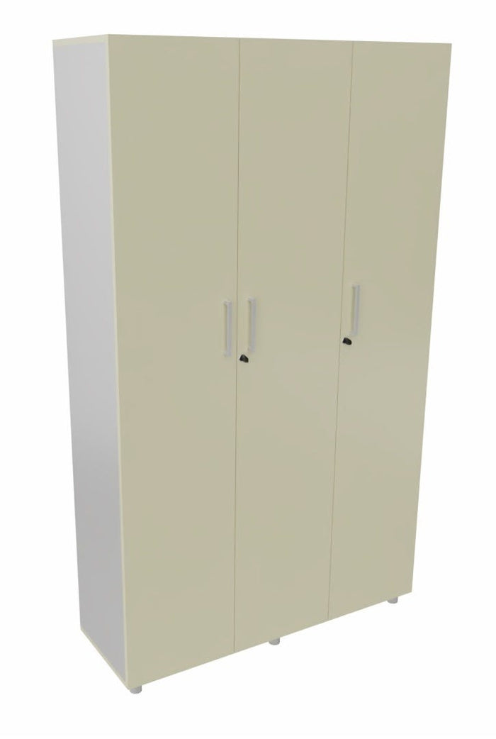 Libreria contenitore per archivio documenti a 3 ante cm. 120x40x198,8h