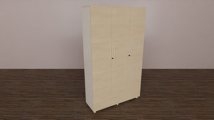 Libreria contenitore per archivio documenti a 3 ante cm. 120x40x198,8h