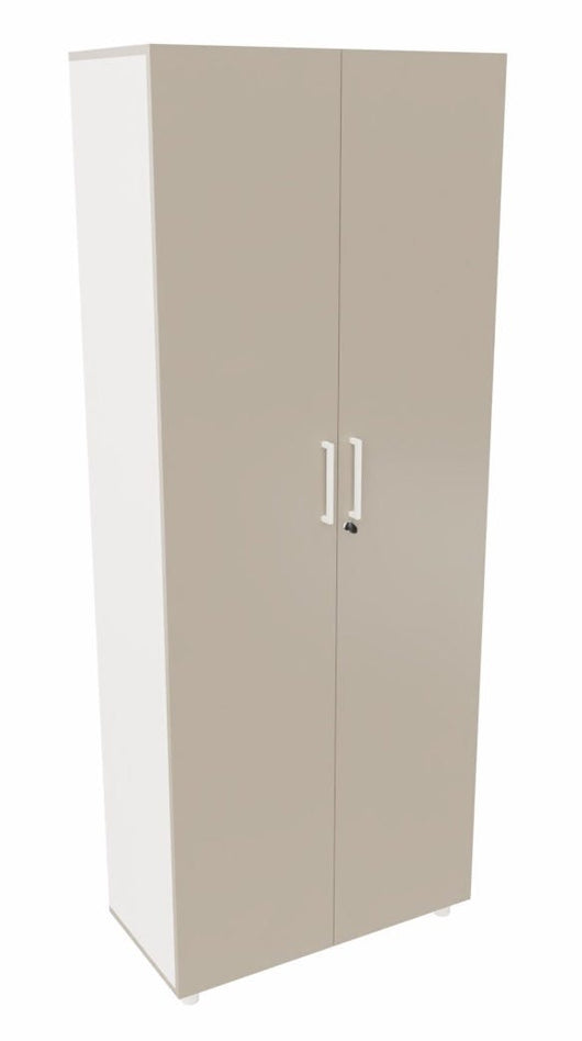 Libreria da archiviazione con 2 ante melaminiche in vari colori cm. 80x40x198,8h