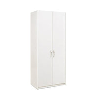 LINEA MODERN ARMADIO 2 ANTE BIANCO FRASSINO CM. H210X91X52