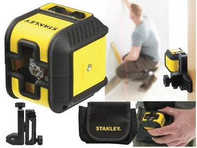 LIVELLI LIVELLA LASER STANLEY AUTOLIVELLANTE STHT-77498 CUBIX RAGGIO ROSSO