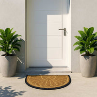 Zerbino classico mezzaluna in cocco cm 40 x cm 60