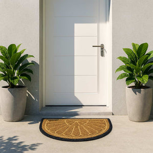 Zerbino classico mezzaluna in cocco cm 40 x cm 60