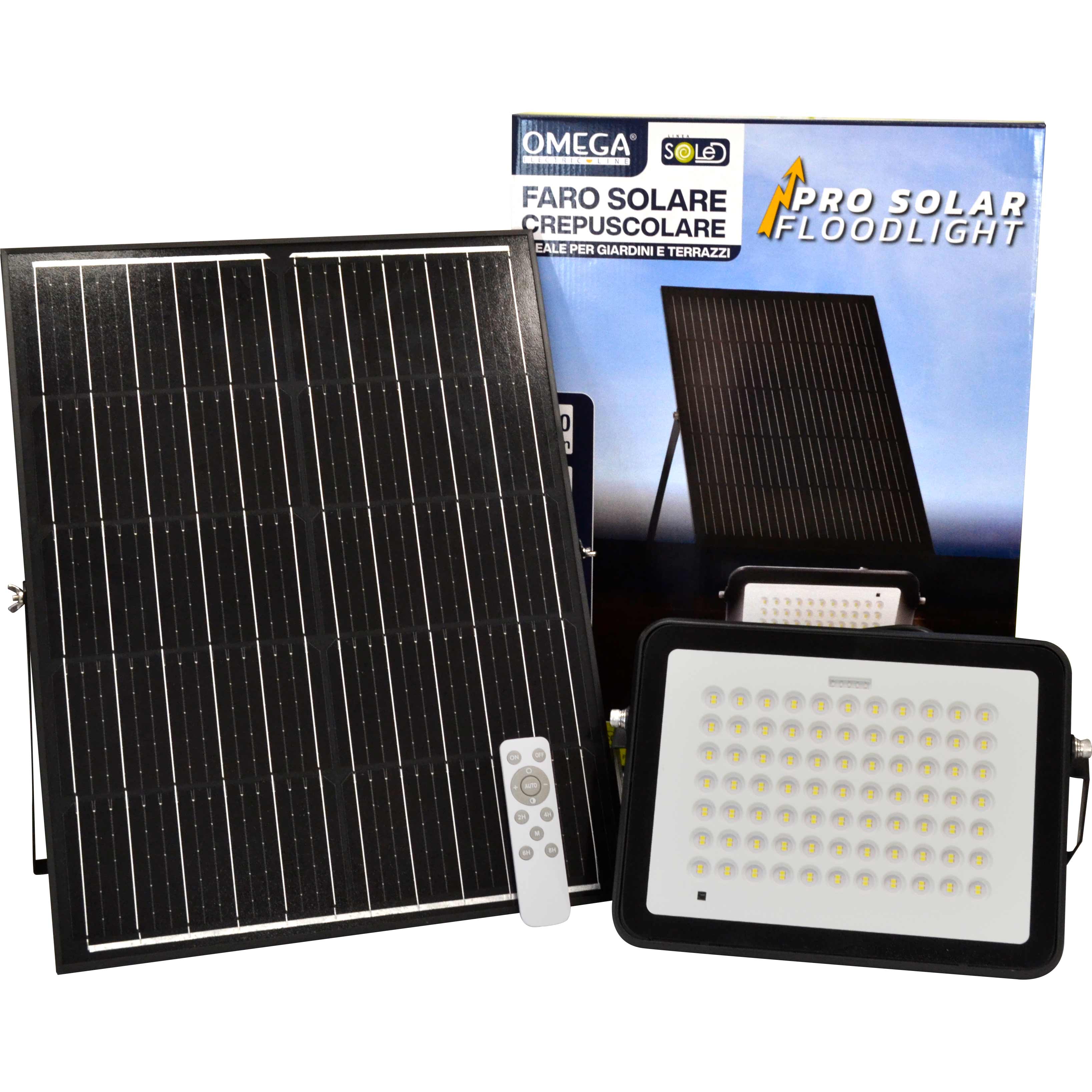 Floodlight pro energia solare  3600LM IP65 4000K