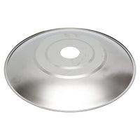 Paralume metallico per lampada, 30,3x3,5 cm