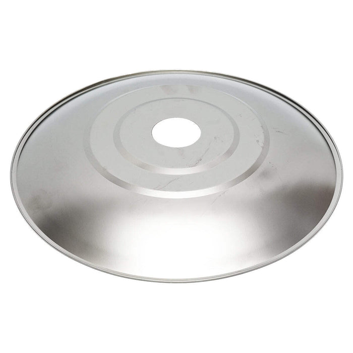 Paralume metallico per lampada, 30,3x3,5 cm